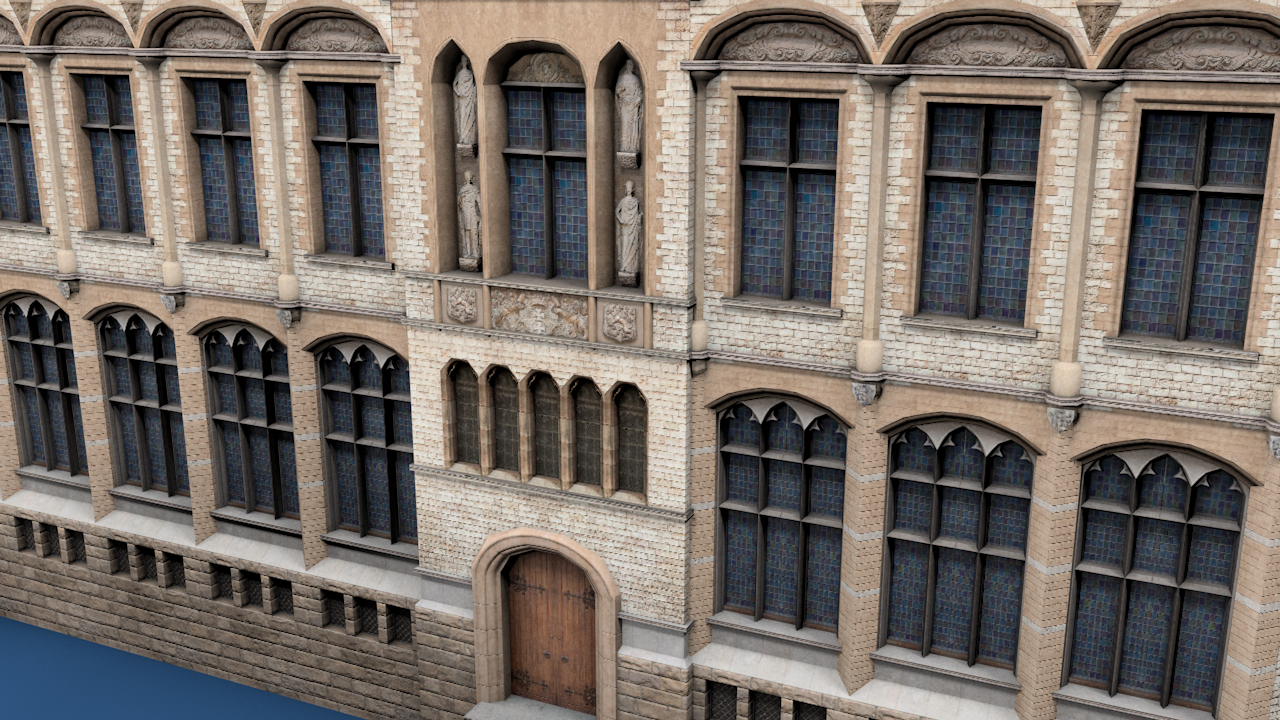 Simple European Buildings 50+ - ViceVoxel