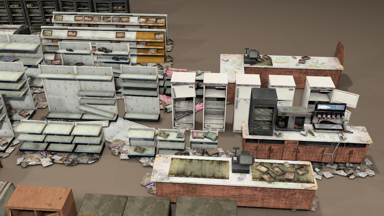 Ultimate Apocalyptic Props 600+ - ViceVoxel