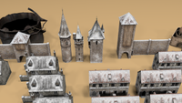 Simple Top Down 3D Buildings (100+ & Interiors+) - ViceVoxel
