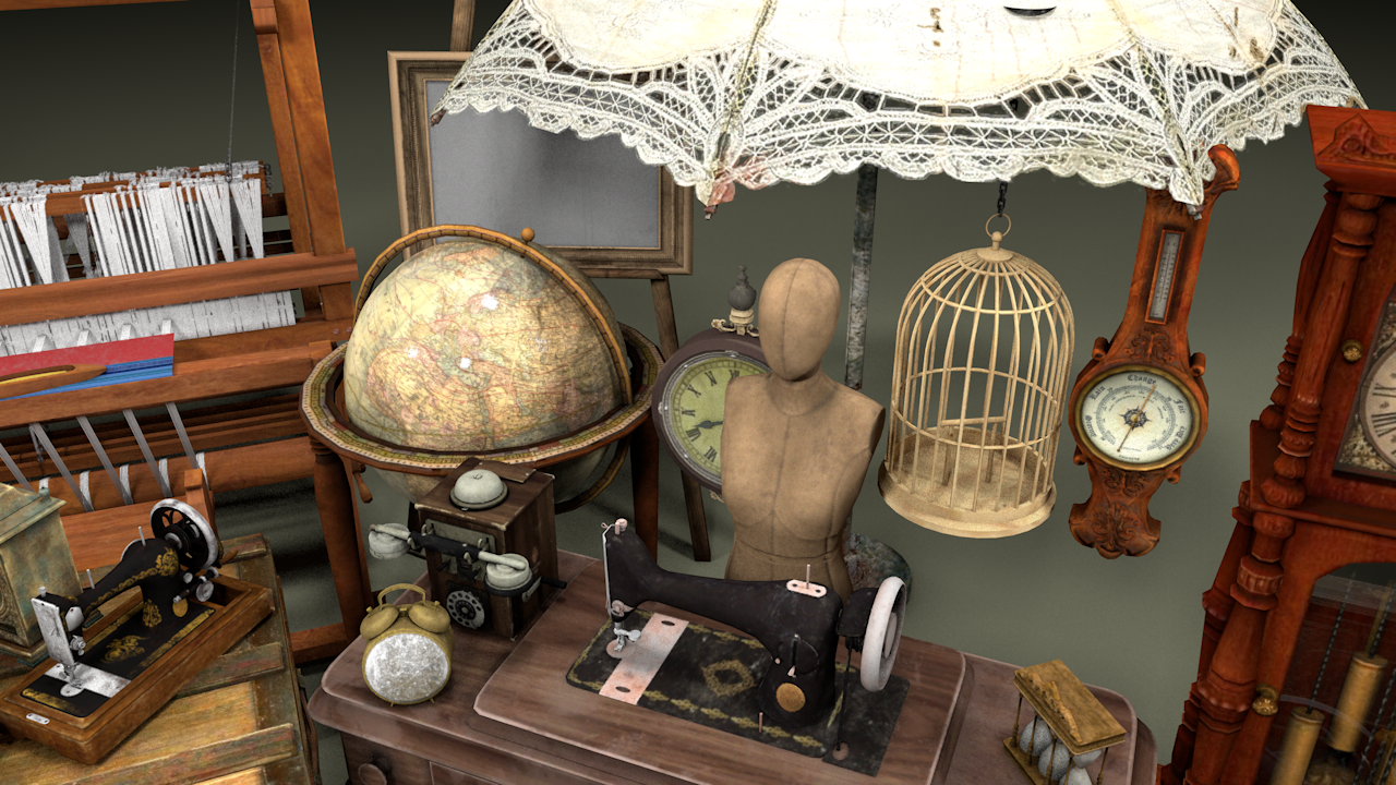 Ultimate Antique Props 50+ - ViceVoxel