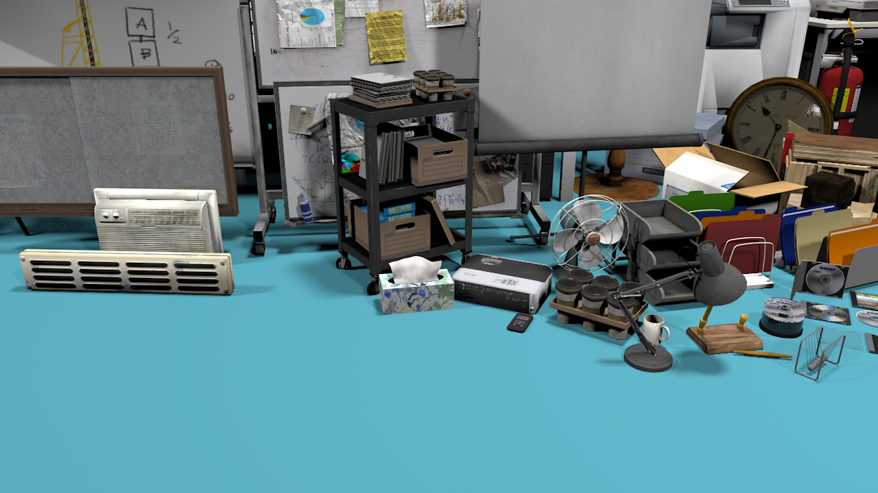 Ultimate Office Props 150+ - ViceVoxel