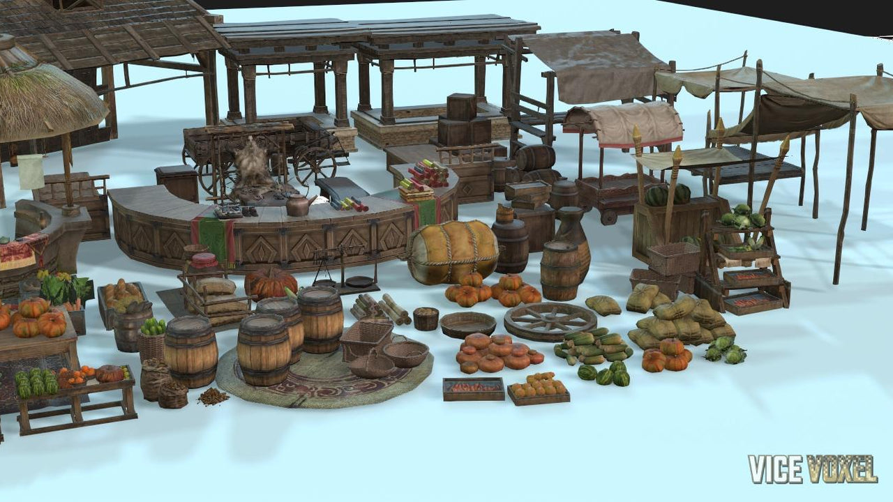 Simple Traditional Markets Props