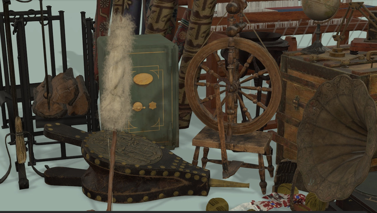Ultimate Antique Props 50+ - ViceVoxel