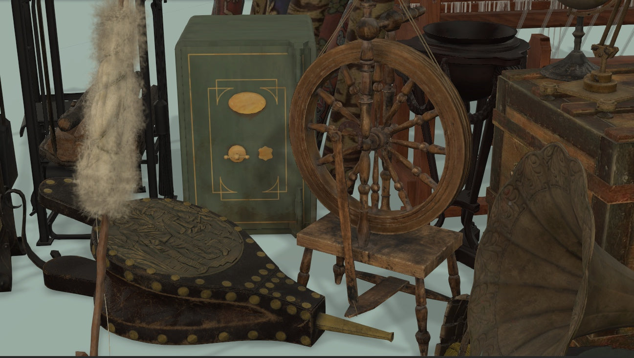 Ultimate Antique Props 50+ - ViceVoxel
