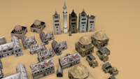 Simple Top Down 3D Buildings (100+ & Interiors+) - ViceVoxel