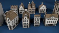 Simple European Buildings 50+ - ViceVoxel