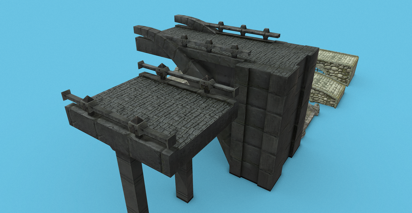 Simple Medieval Bridges 20+ - ViceVoxel