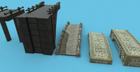 Simple Medieval Bridges 20+ - ViceVoxel