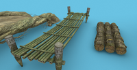 Simple Medieval Bridges 20+ - ViceVoxel