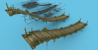 Simple Medieval Bridges 20+ - ViceVoxel