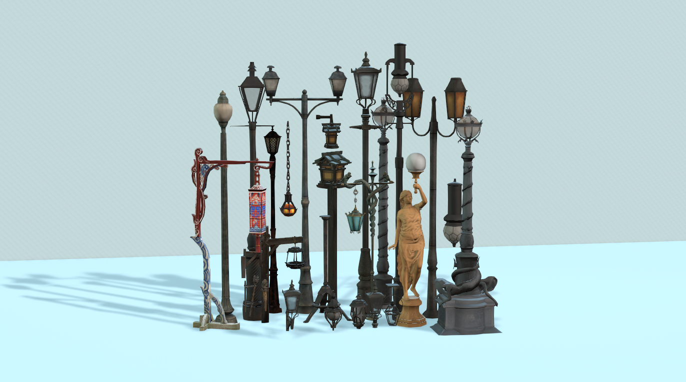 Simple Exterior Lights 20+ - ViceVoxel