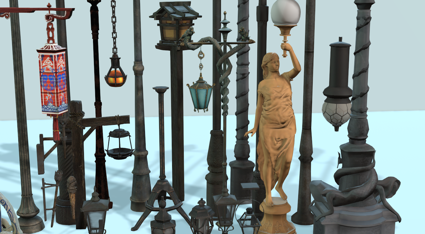 Simple Exterior Lights 20+ - ViceVoxel