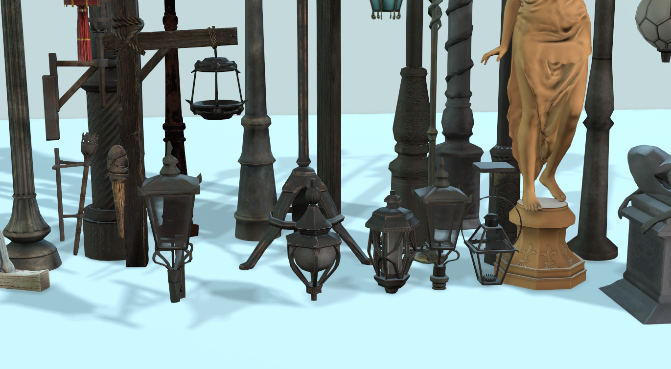 Simple Exterior Lights 20+ - ViceVoxel