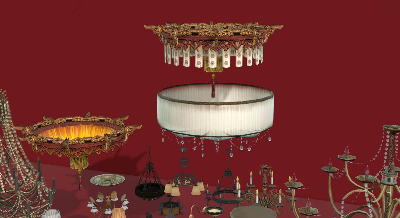 Simple Interiors Lights + Chandeliers - ViceVoxel