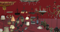 Simple Interiors Lights + Chandeliers - ViceVoxel