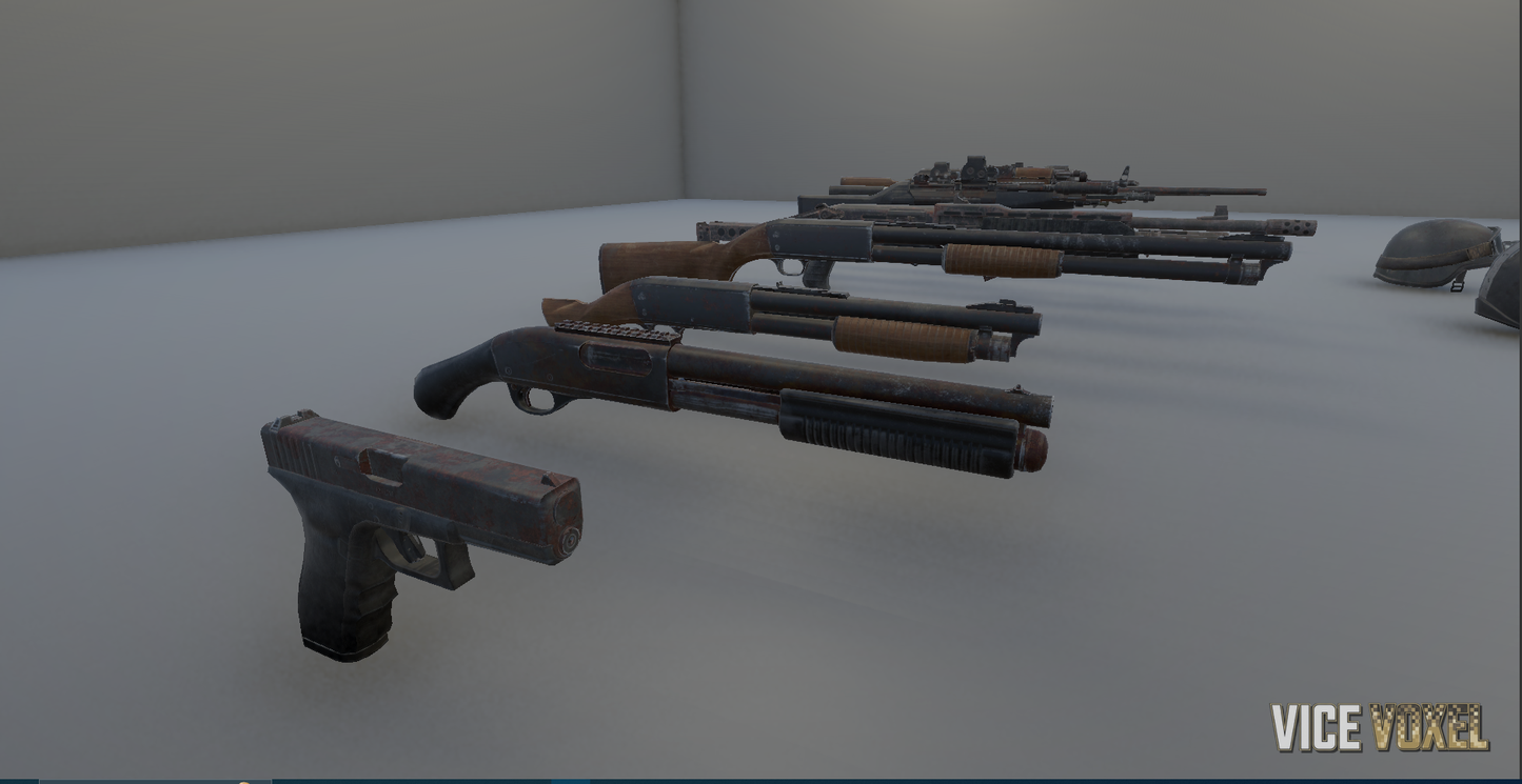Simple Rusted Weapons