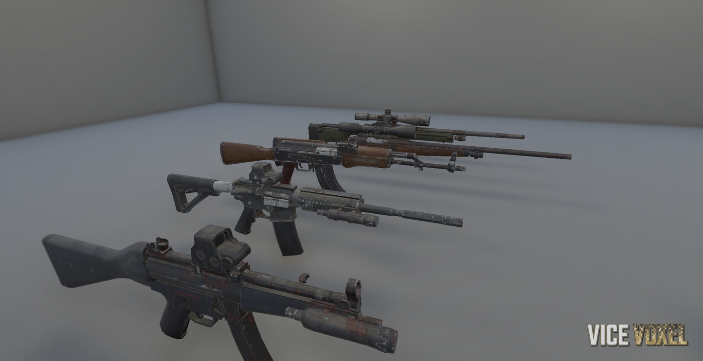 Simple Rusted Weapons