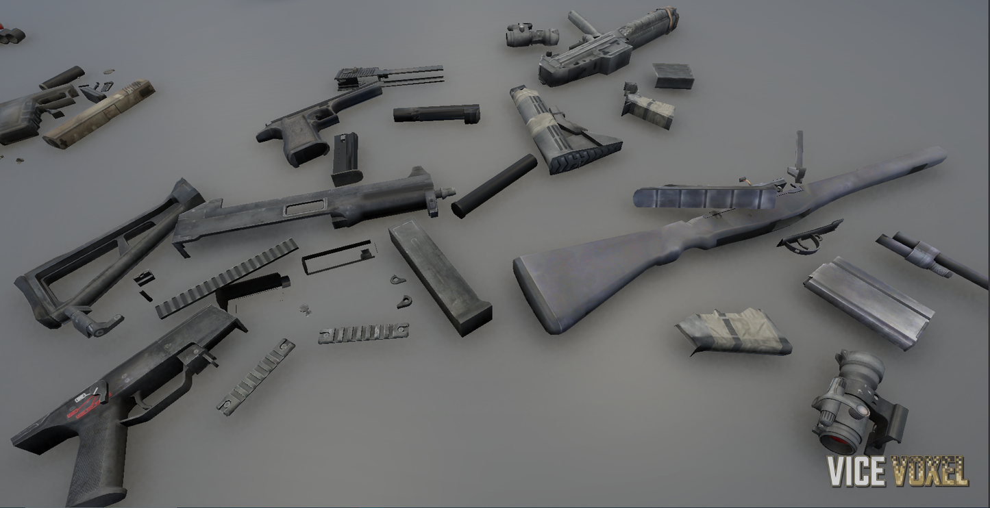 Simple Rusted Weapons