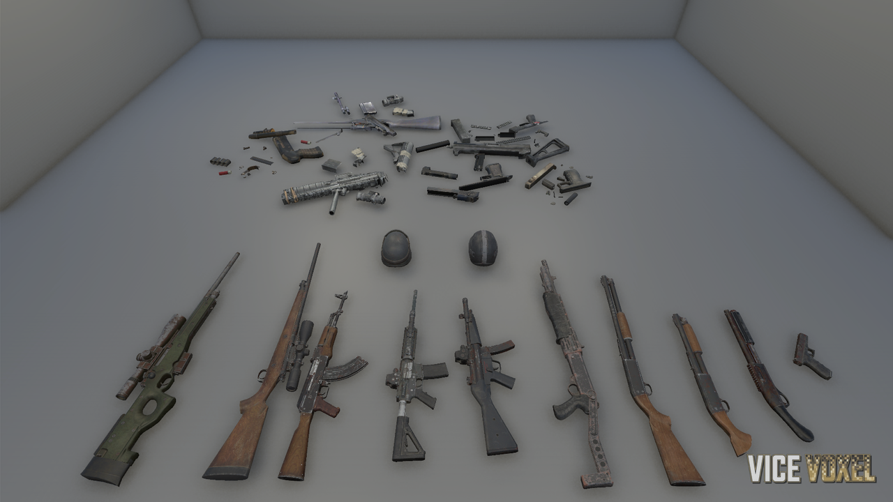 Simple Rusted Weapons