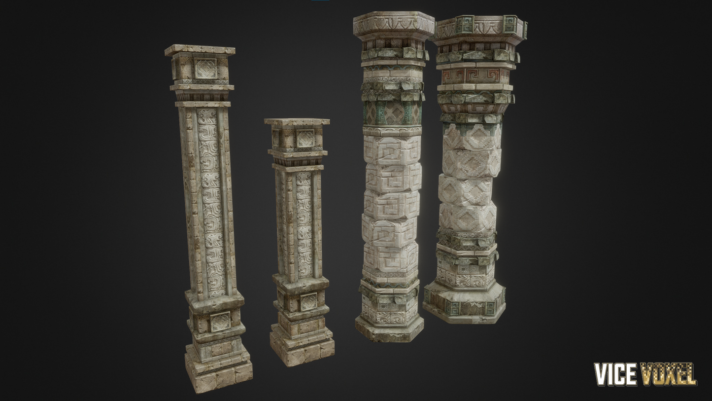 PBR Ancient Pillers