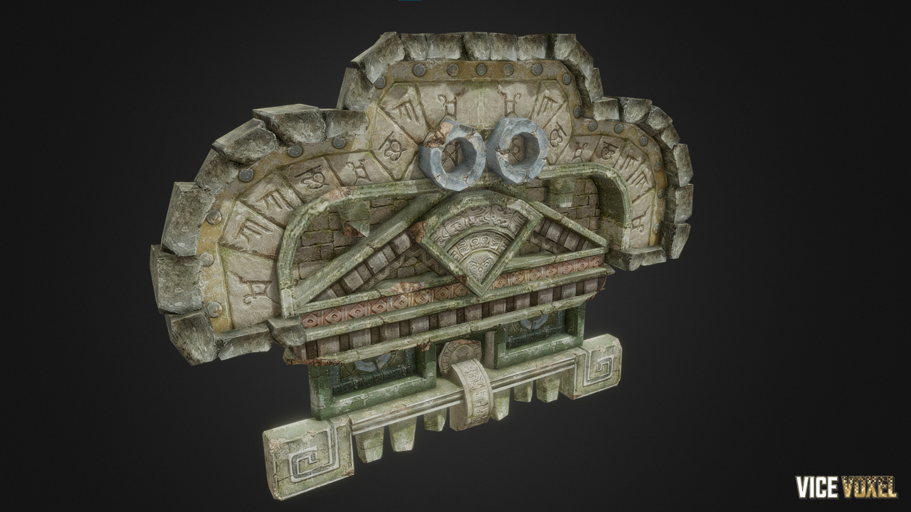 PBR Ancient Face