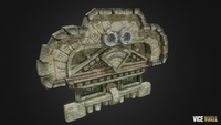 Blurred preview of PBR Ancient Face