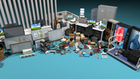 Ultimate Office Props 150+ - ViceVoxel