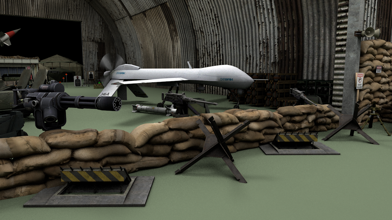 Military Essential Props 160+ - ViceVoxel