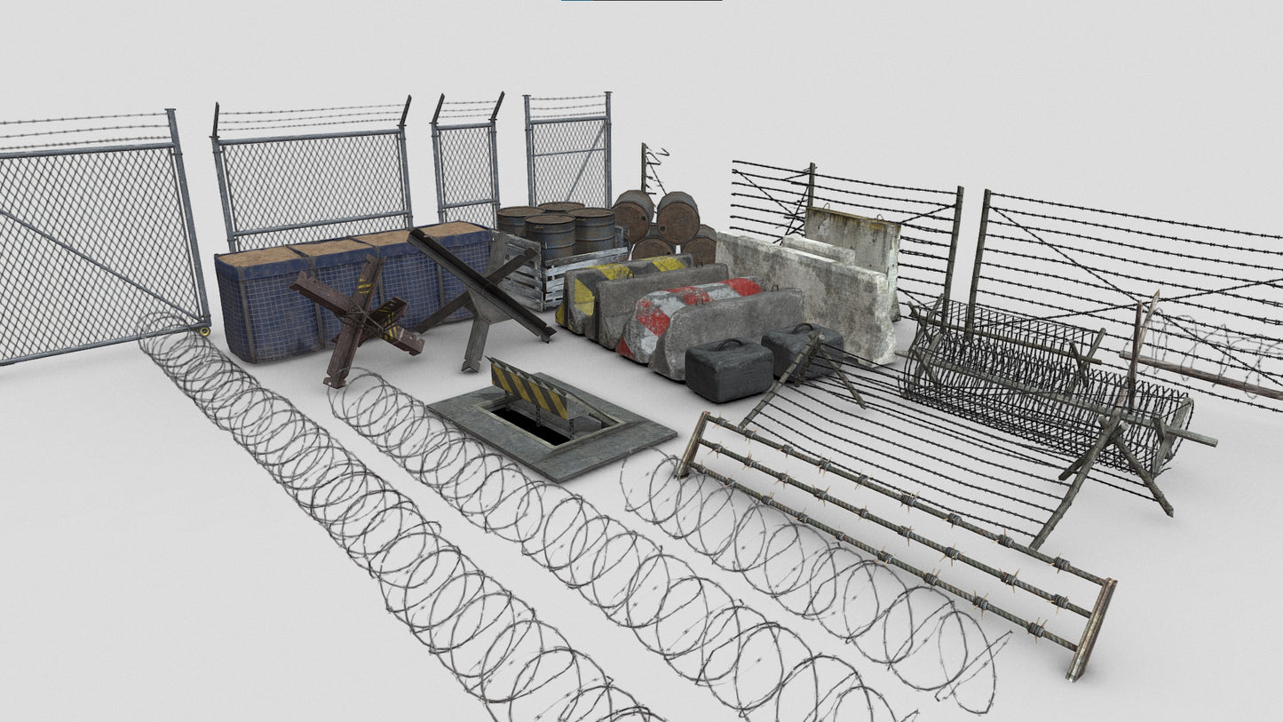 Ultimate Barbwires & Fences 40+ - ViceVoxel