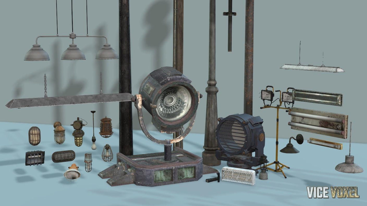 Simple Industrial Lights