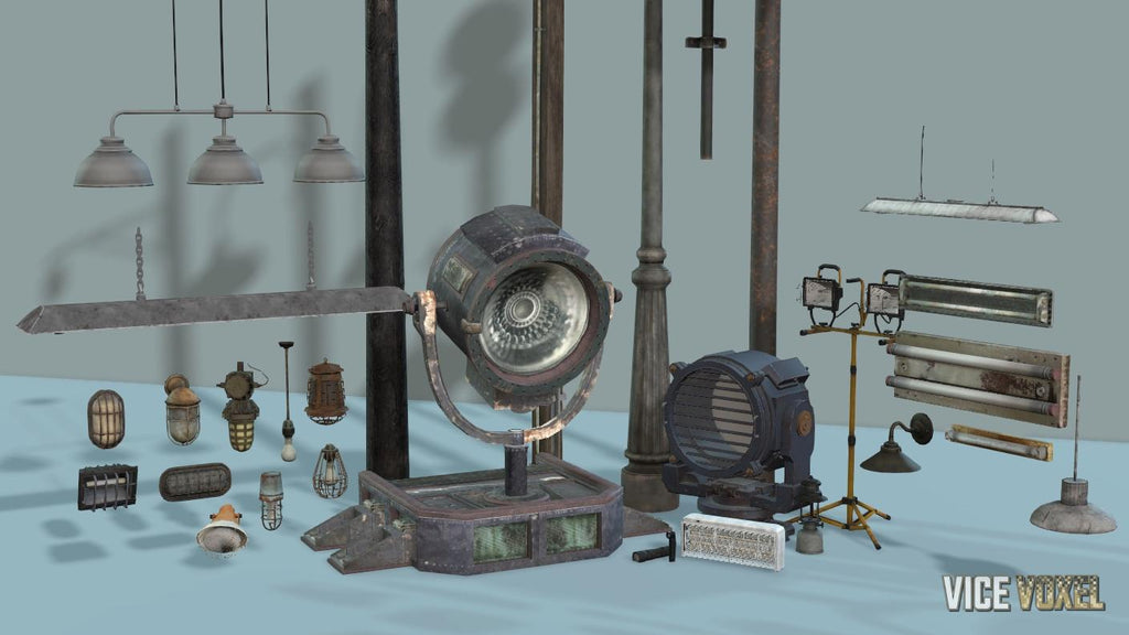 Simple Industrial Lights