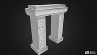 PBR Stone Chamber Piller
