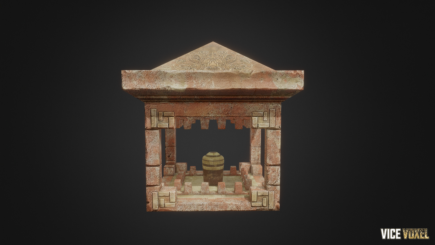 PBR Ancient Tower Top