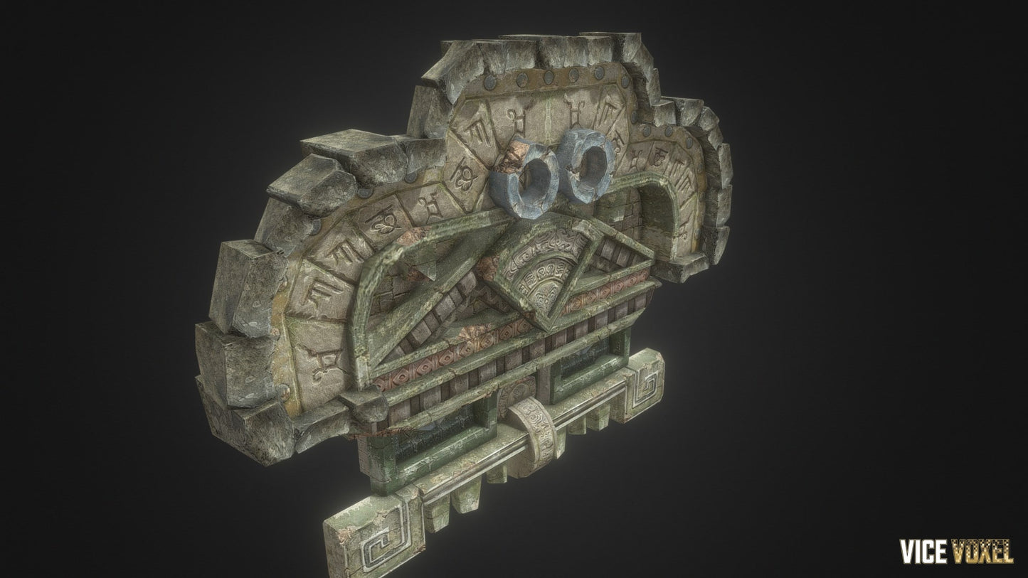 PBR Ancient Face