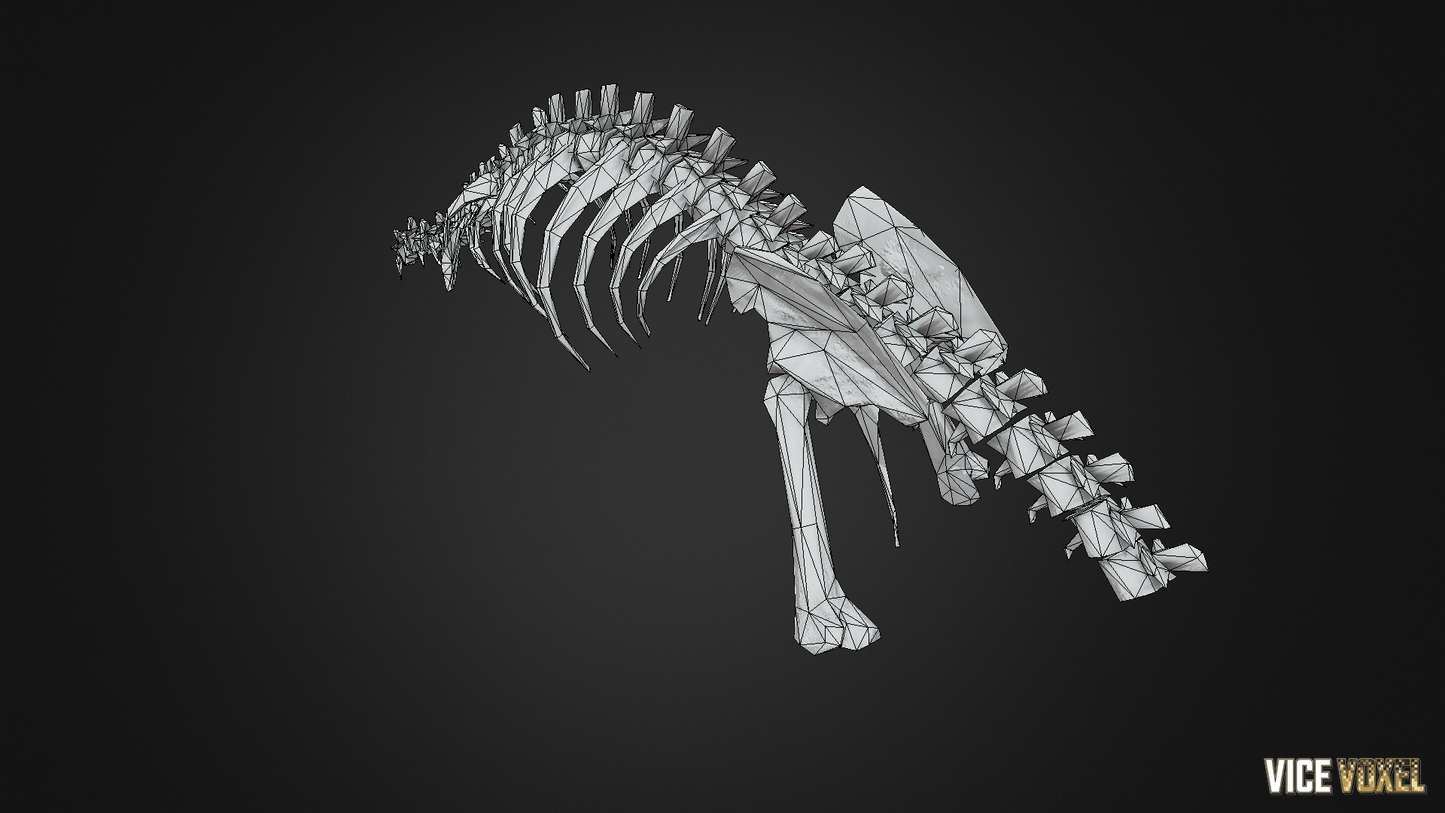 PBR Dinosaur Bone