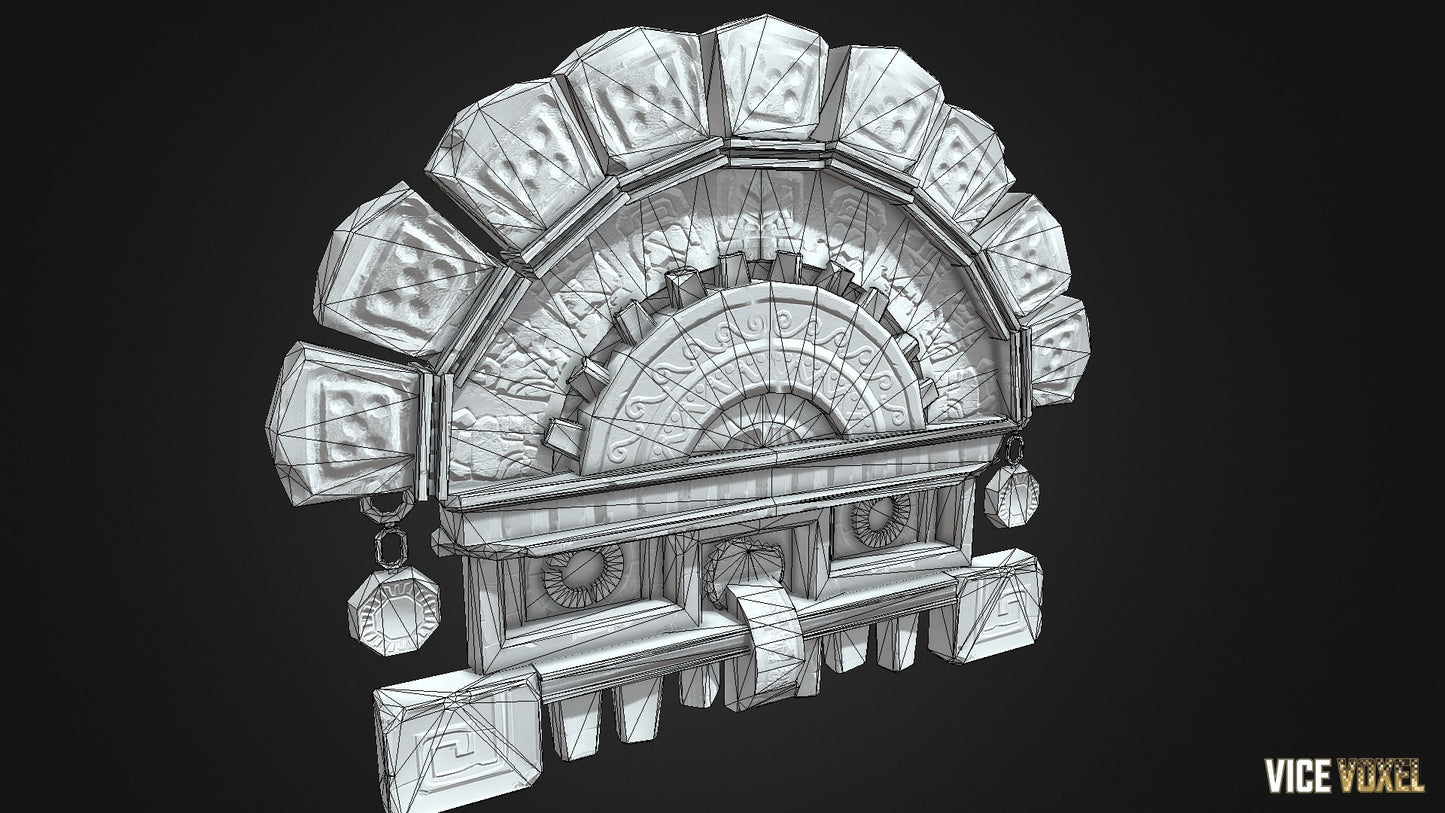 PBR Ancient Gate Face