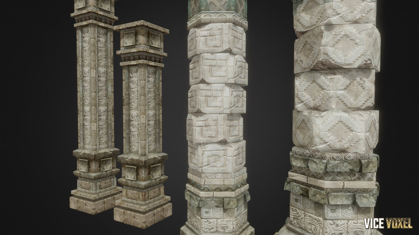 PBR Ancient Pillers