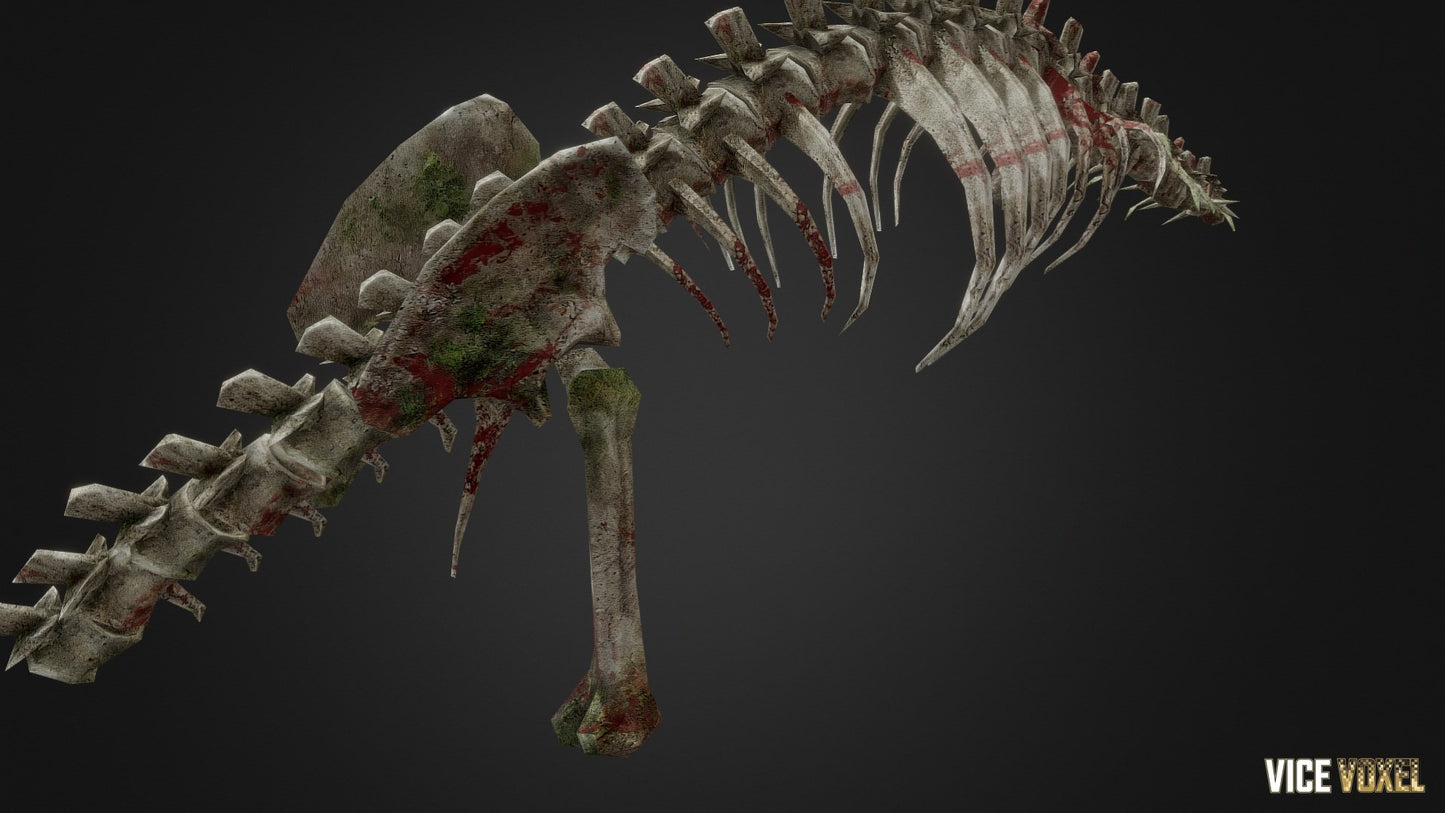 PBR Dinosaur Bone