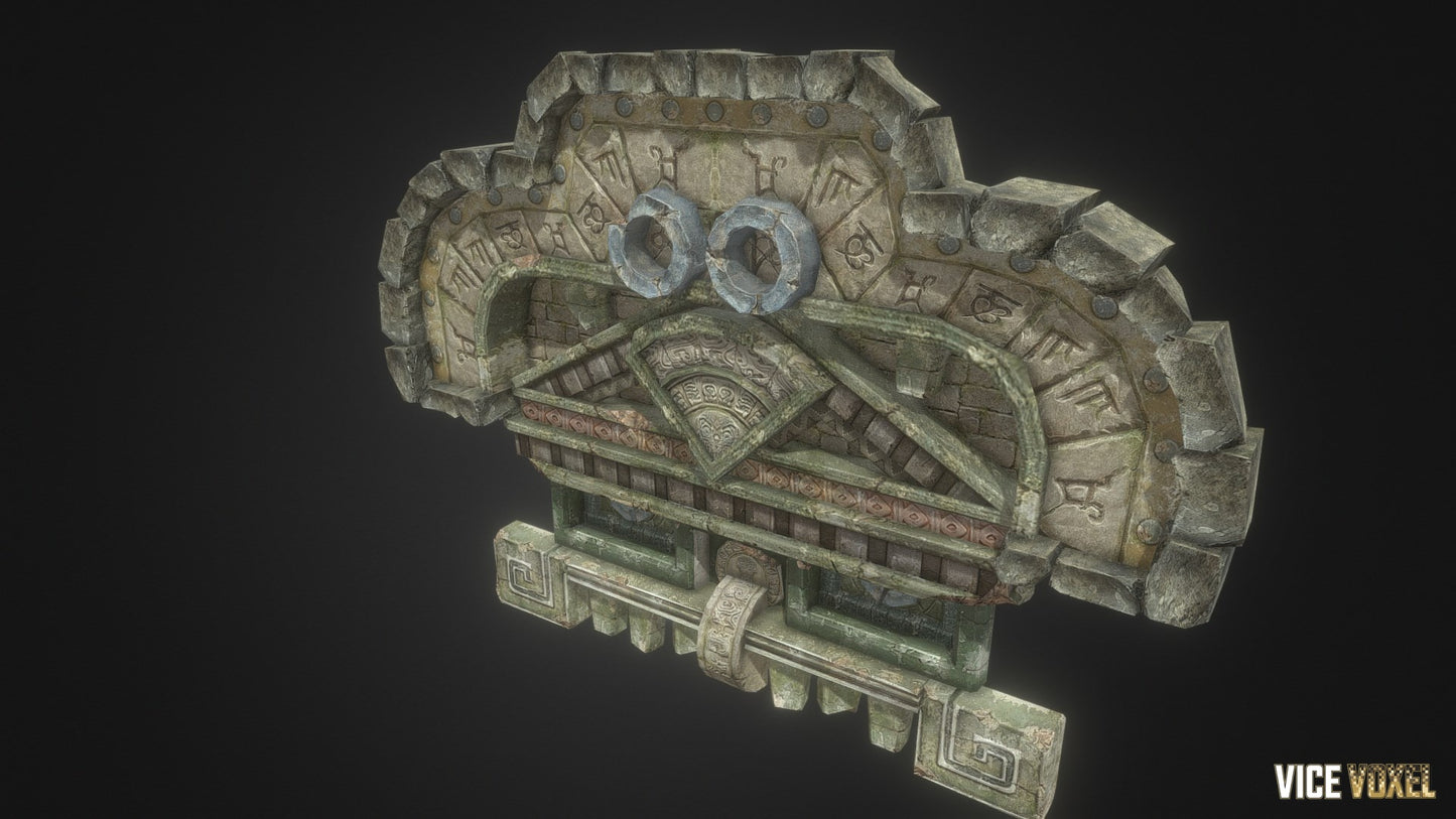 PBR Ancient Face