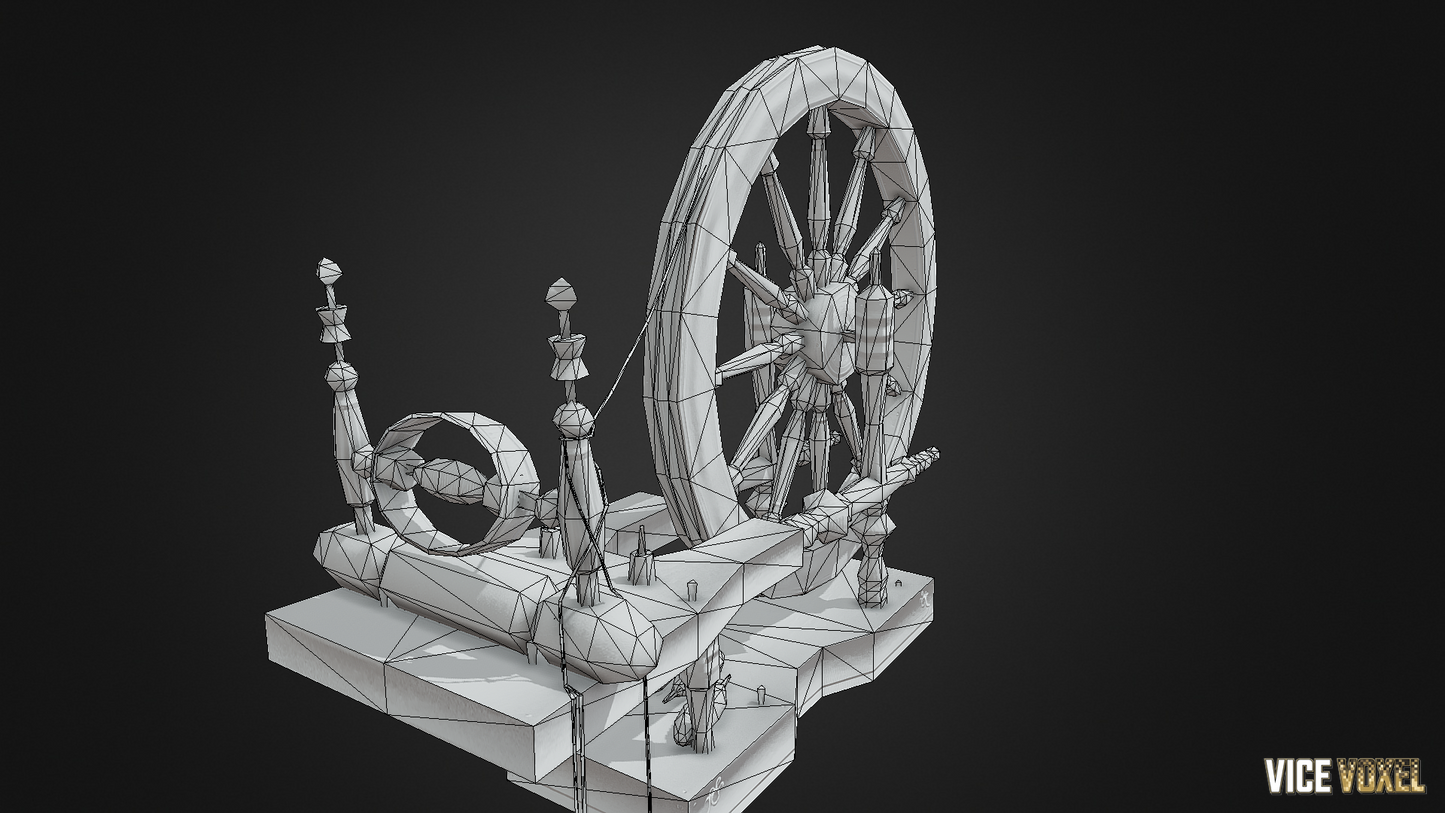 PBR Spinning Wheel