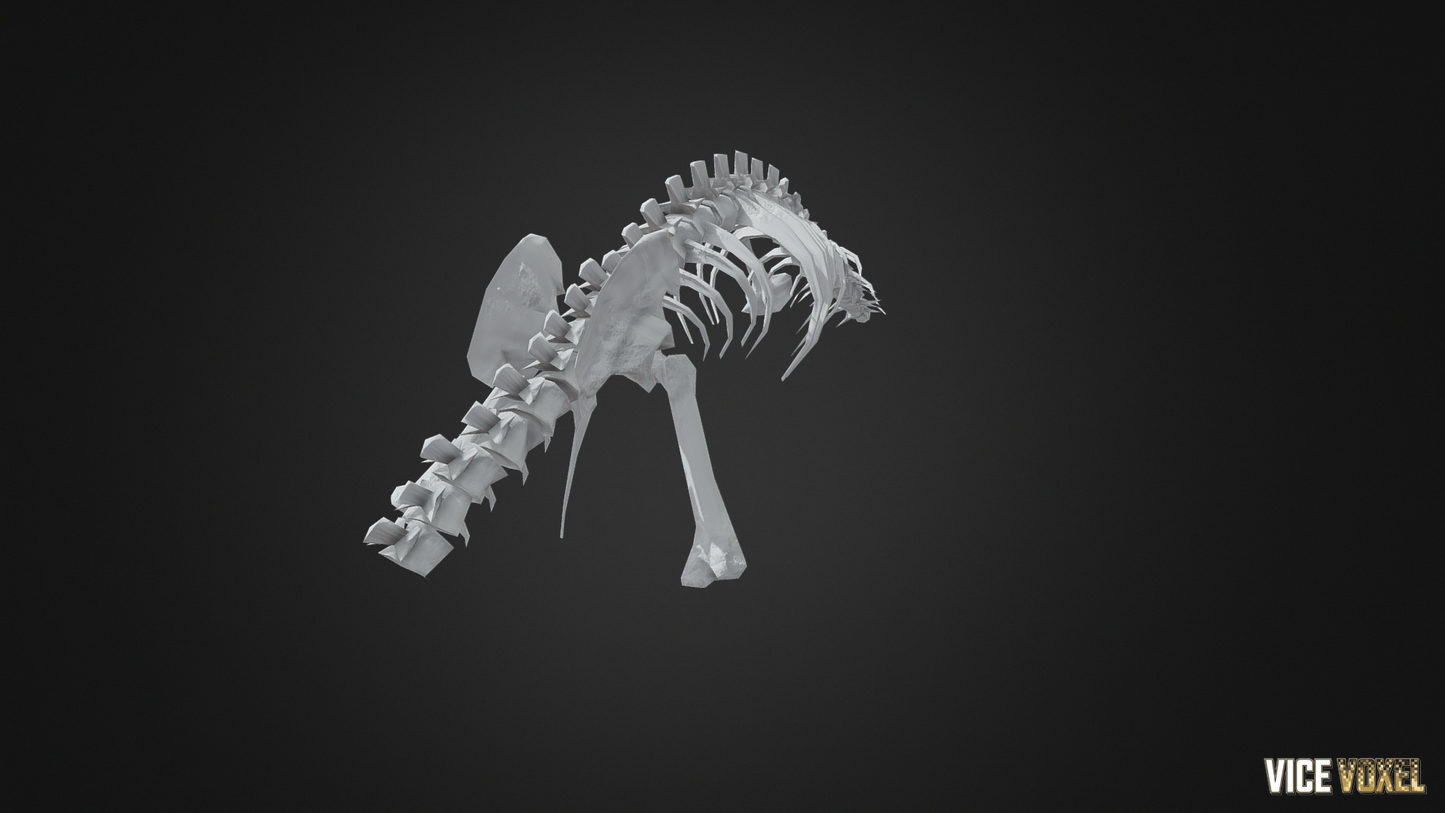 PBR Dinosaur Bone