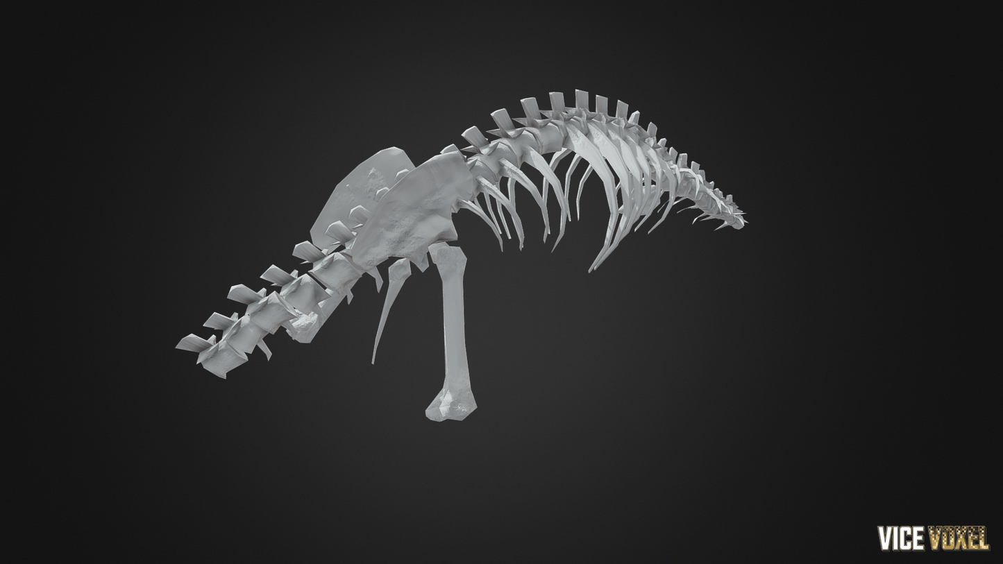 PBR Dinosaur Bone