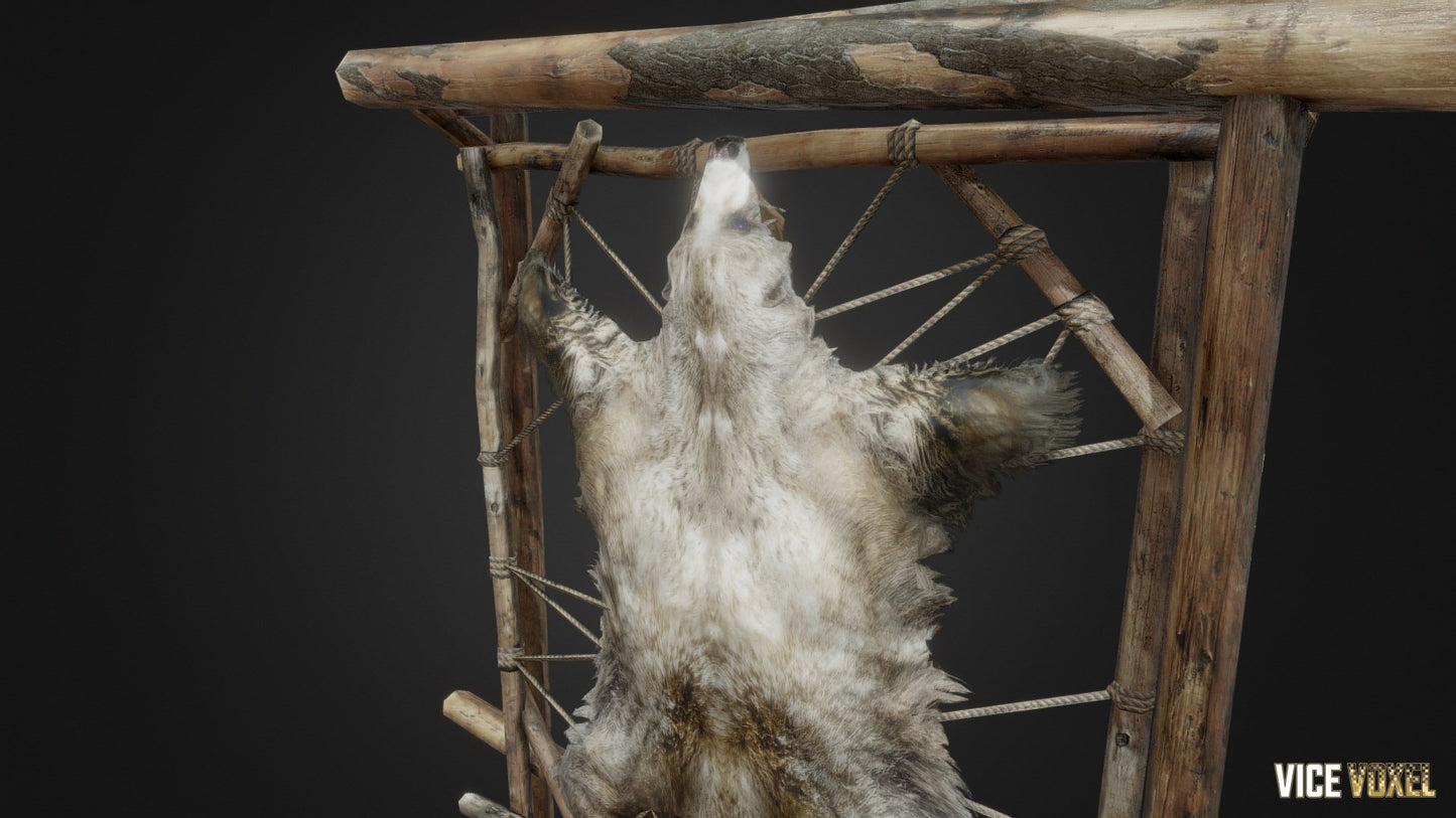 PBR Dry Bear Rack