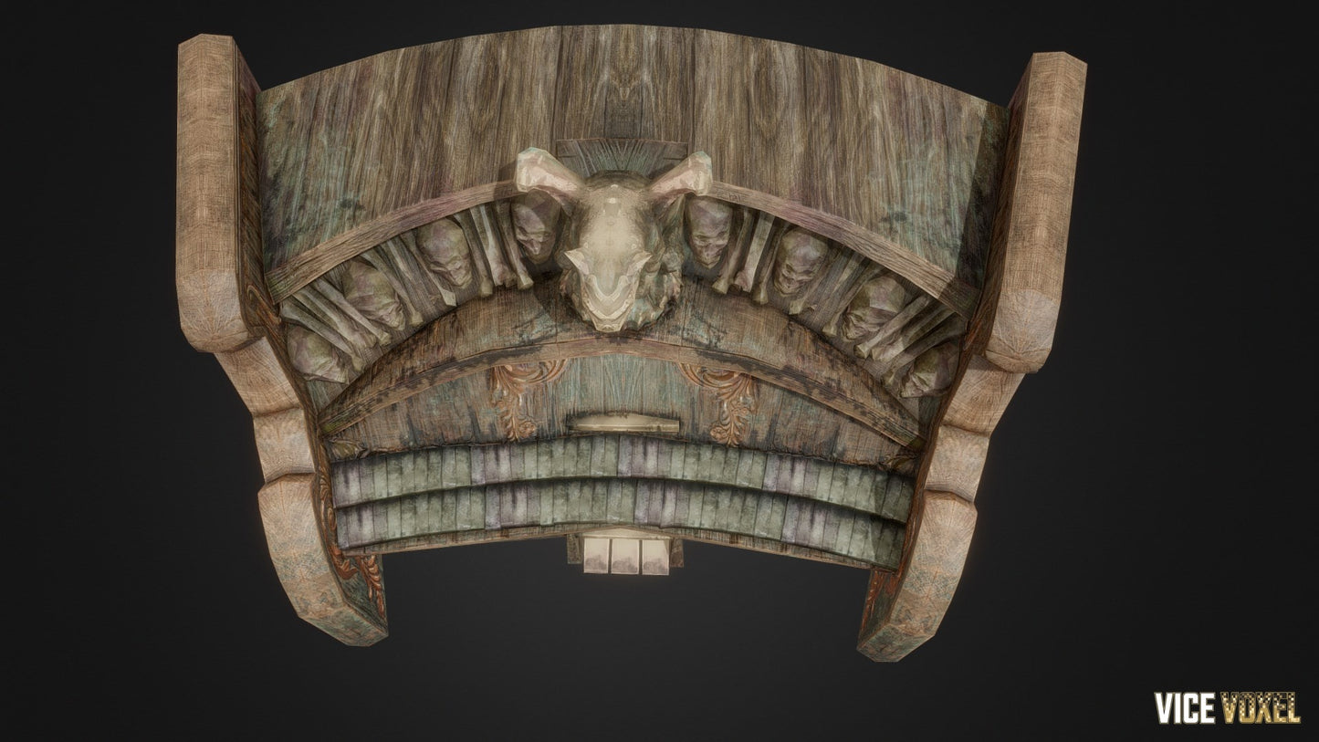 PBR Ancient Wall Organ