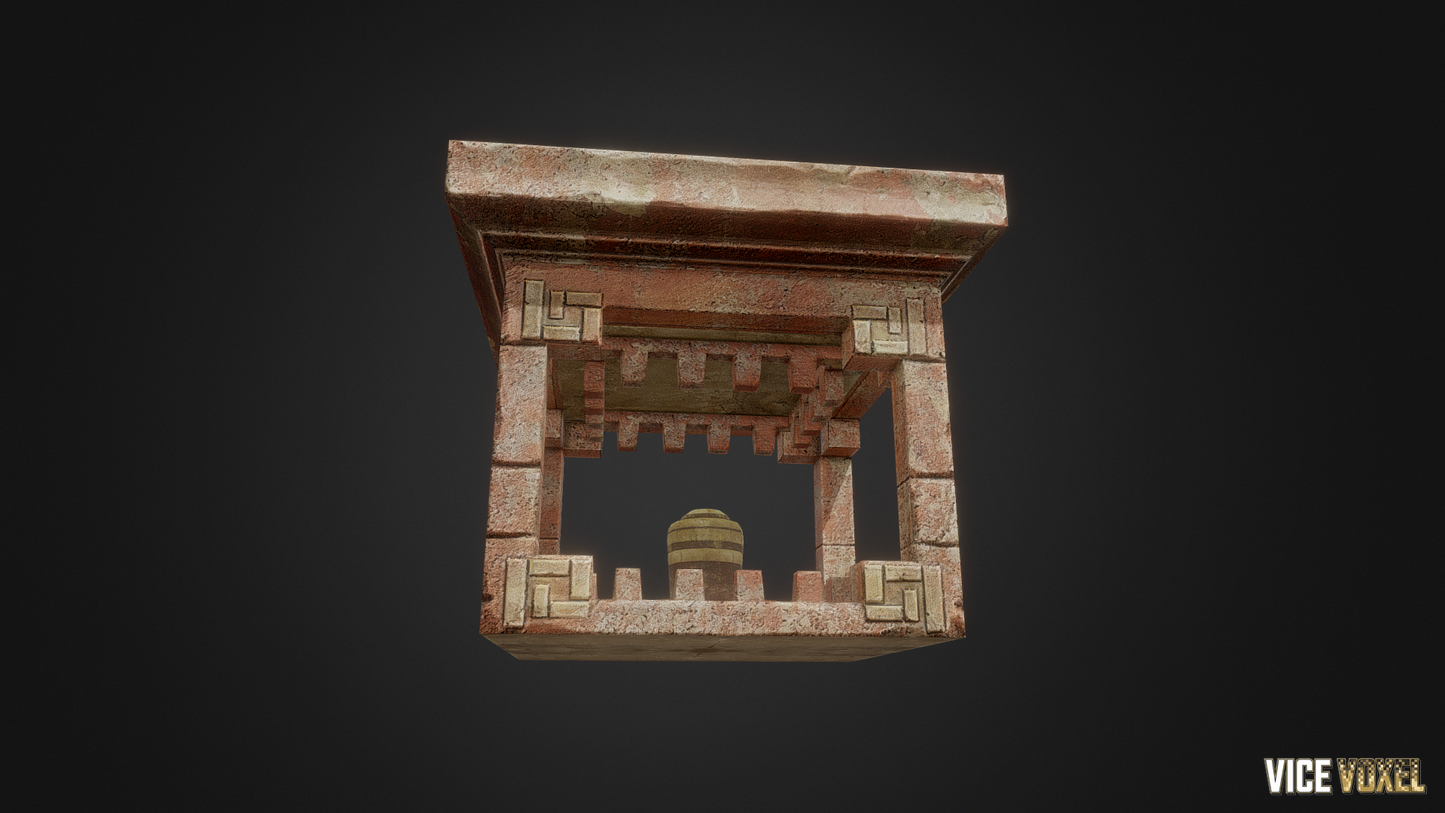 PBR Ancient Tower Top