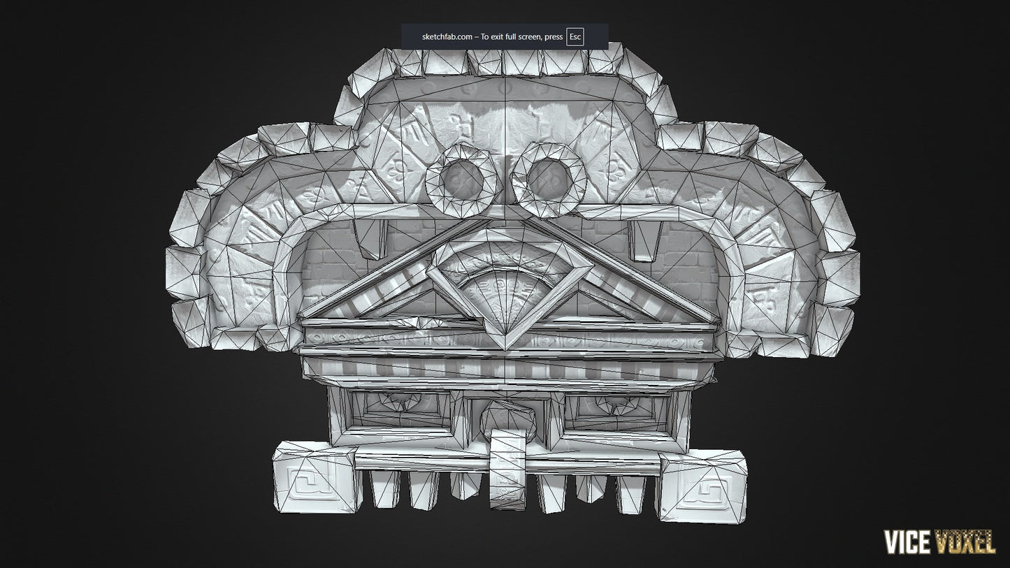 PBR Ancient Face