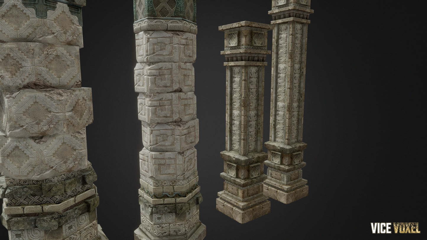 PBR Ancient Pillers
