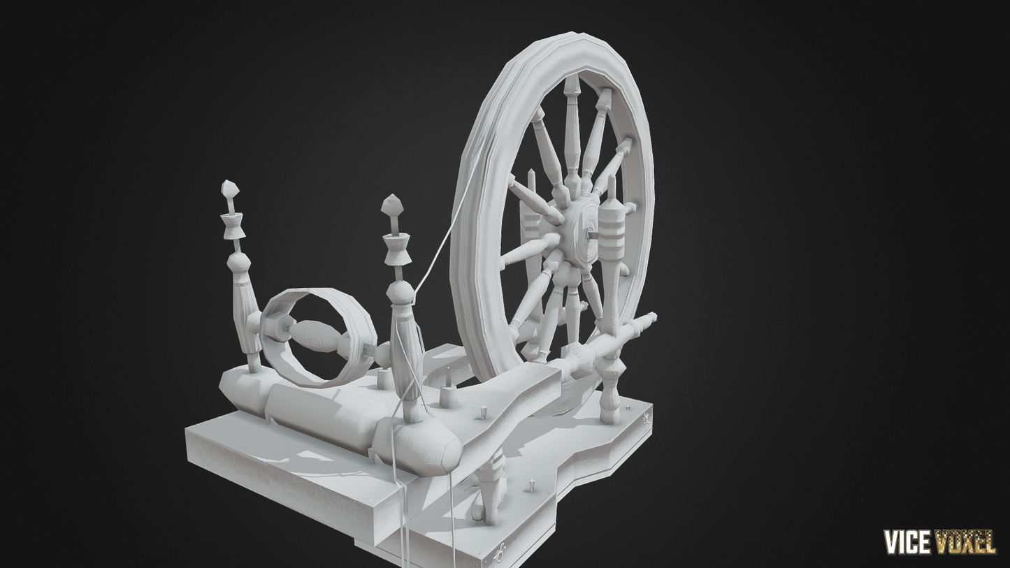 PBR Spinning Wheel