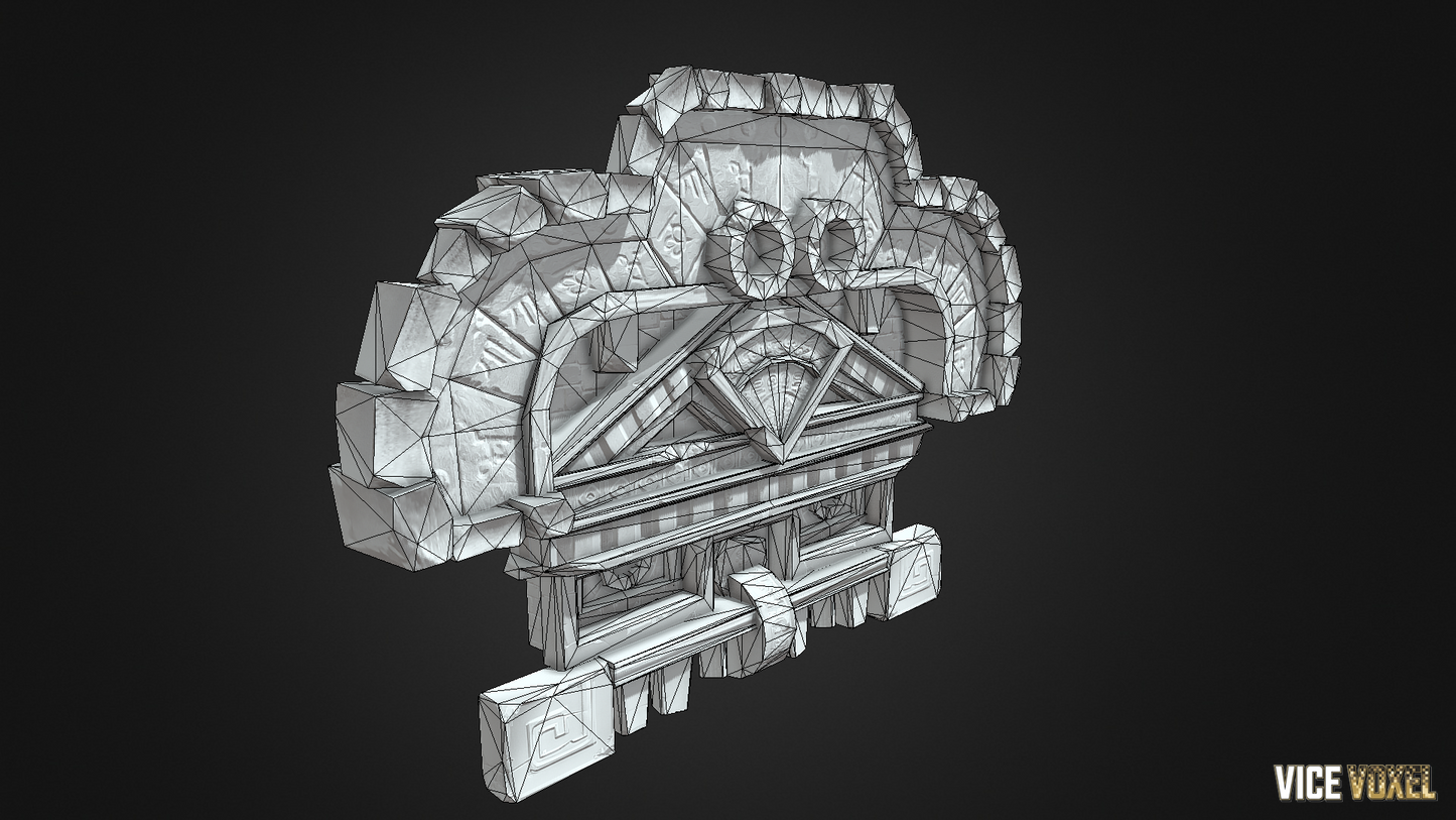 PBR Ancient Face