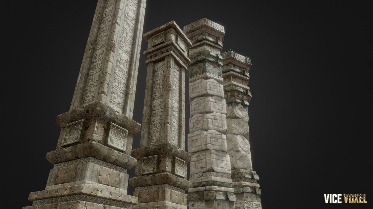 PBR Ancient Pillers